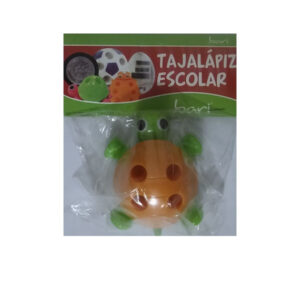 Sacapuntas y Porta Lápiz Bari – Diseño de Tortuga Amarilla para Niños