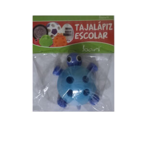 Sacapuntas y Porta Lápiz Bari – Diseño de Tortuga Azul para Niños