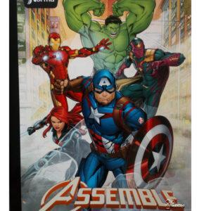 Cuad rayado Avengers Norma 50h