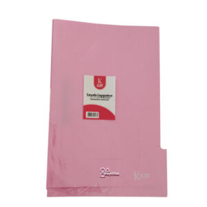 Carpeta legajadora oficio rosado