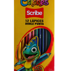 Colores scribe doble punta x12