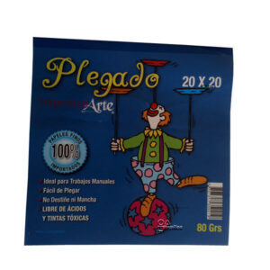 Block para plegado iris 20x20 x20hojas