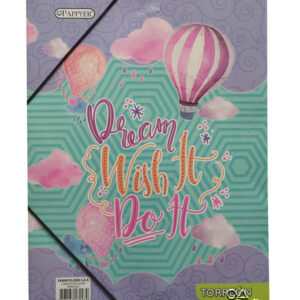 Carpeta plastificada sencilla