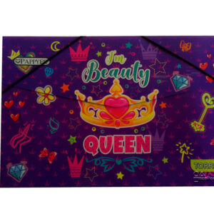 Carpeta plastificada fuelle
