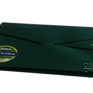 Carpeta plástica fuelle-verde