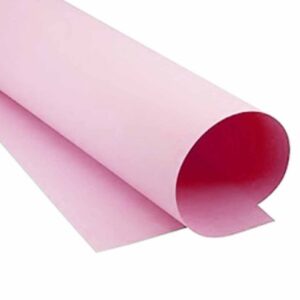 Cartulina bristol pliego rosado