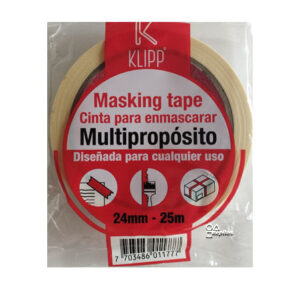 Cinta enmascarar 24mm x 25m Klipp