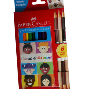 Colores caras y colores Faber-Castell x15