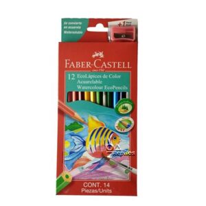 Color largo acuareable x12 Faber-Castell