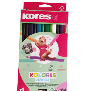Colores Jumbo triang. Kores x24