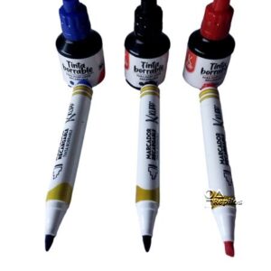 Kit Tinta Recargable 30ml + Marcador Borrable Klipp