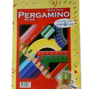 Block pergamino x25h