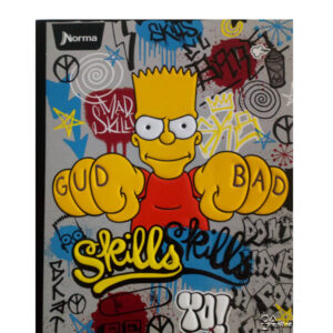 Cuad rayado Simpsons Norma 100h