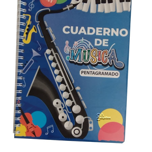 Cuaderno Pentagramado