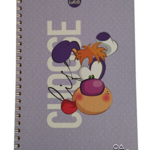 Cuad argollado cuadriculado doble O 105h Lukis