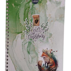 Cuad argollado cuadriculado doble O 105h Lukis