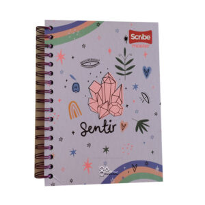 Cuaderno argollado 5 materias Scribe