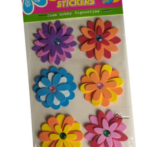 Flores en foami