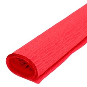 Papel crepé rojo x10