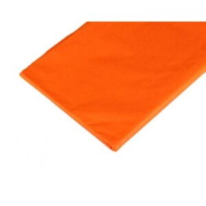 Pliego de papel seda naranja x25