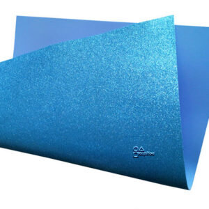 Foami escarchado azul claro 4 cartas
