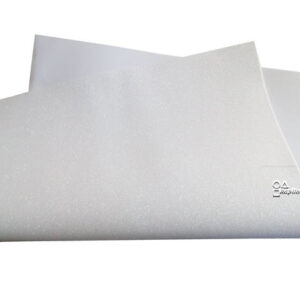 Foami escarchado blanco 4 cartas