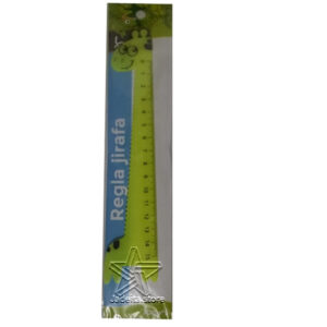Regla jirafa 15 cm.