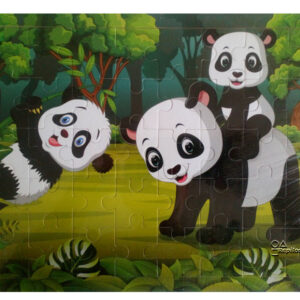 Rompecabezas oso panda