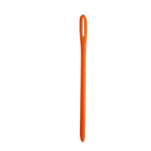 Agujas punta de roma plástica 7,5 cm