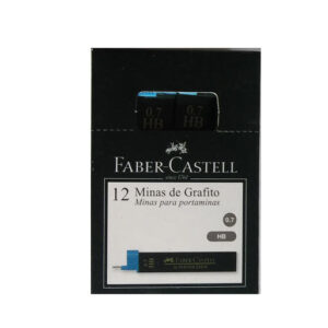 Caja mina Faber Castell 0.7 HB