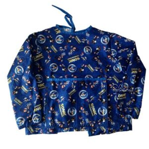 Delantal antifluidos tela talla 8