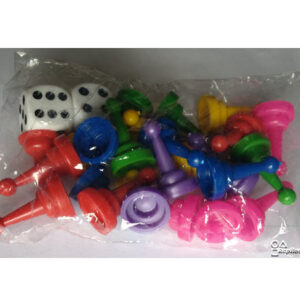 Fichas de parqués x 6 puestos