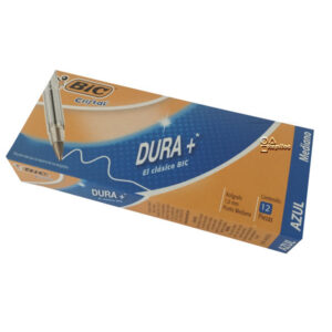 Caja de lapicero azul Bic