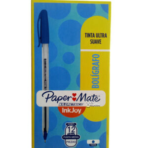 Bolígrafo azul InkJoy x12