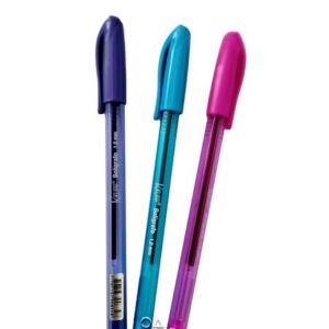 Bolígrafo tapa colores x3