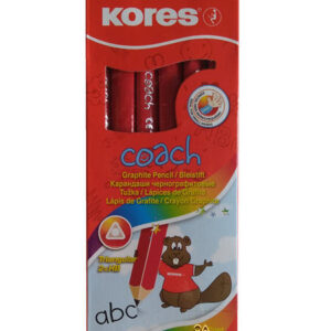 Caja lápices jumbo Kores negro