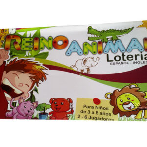 Lotería Reino Animal Español-Inglés