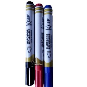 Marcador Recargable Borrable Klipp Punta Biselada
