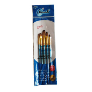 Pincel artístico surtido x 5 Ref A0104