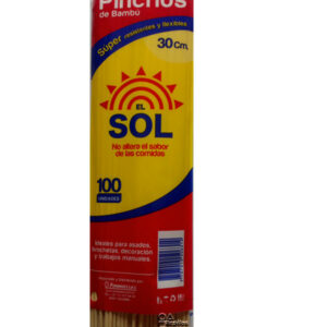 Palos pincho 25cm x100