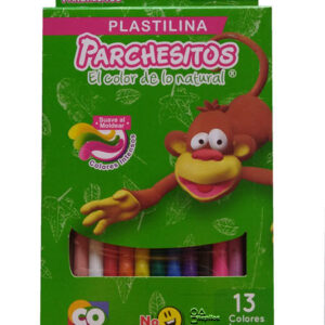 Plastilina parchesitos x13