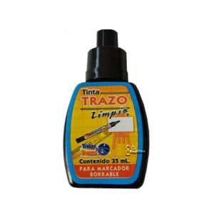 Tinta marcador borrable negro